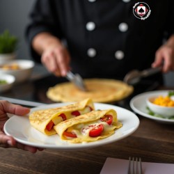 Crepe Francês para Festa Temática